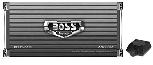 カーオーディオ BOSS AUDIO AR2000M Amazon.com: BOSS Audio AR2000M Armor 2000 Watt Monoblock