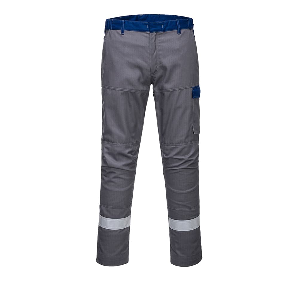 Portwest Pantalón Bicolor Bizflame Ultra de Alta Visibilidad Soldadura Regular FR06