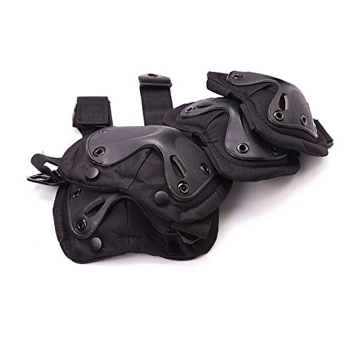 Knee Pads Tactical Paintball Airsoft Hunting Protection War Game Knee And Elbow Protector Knee Pads & Elbow Pads Set