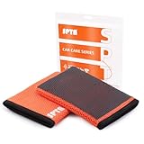 SPTA Clay Mitt, 1Pc Fine Grade Clay Bar Wash Mitt, Clay Eraser Mitt for Car Detailing, Auto Detailing Clay Bar Glove Quickly Removes Debris from Your Paint, Glass, Wheels, & More-CHMLG01
