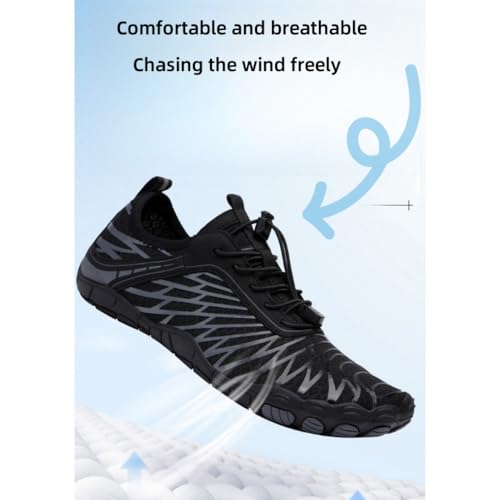 Grounding Shoes, Healthy & Non-Slip Barefoot Shoes, Slip-On Trail Running Barefoot for Women Mens3