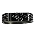 Eway Zine Alloy Housing Replacement Bracelet For Fitbit Flex Wireless Activity and Sleep Wristband Black