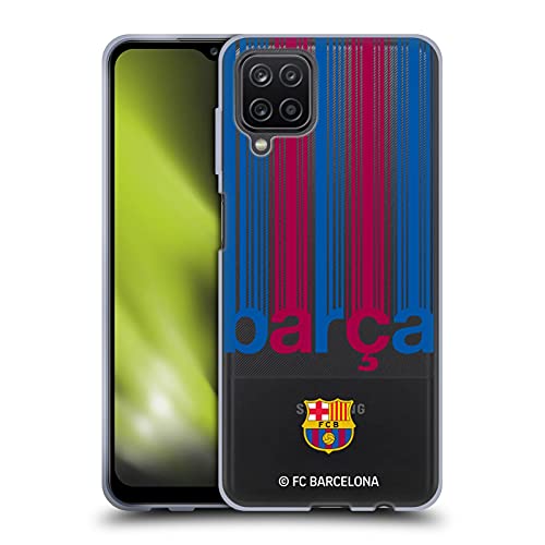 Carcasa de gel Samsung Galaxy A12 FC Barcelona funda silicona
