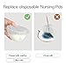 Phanpy Wearable Breast Milk Collector, Manual Breast Pump, Silicone Breast Shells Milk Collector, Wearable Milk Catcher for Breastfeeding, Breast Pads for Leaking Milk(3 oz, 1 pcs)