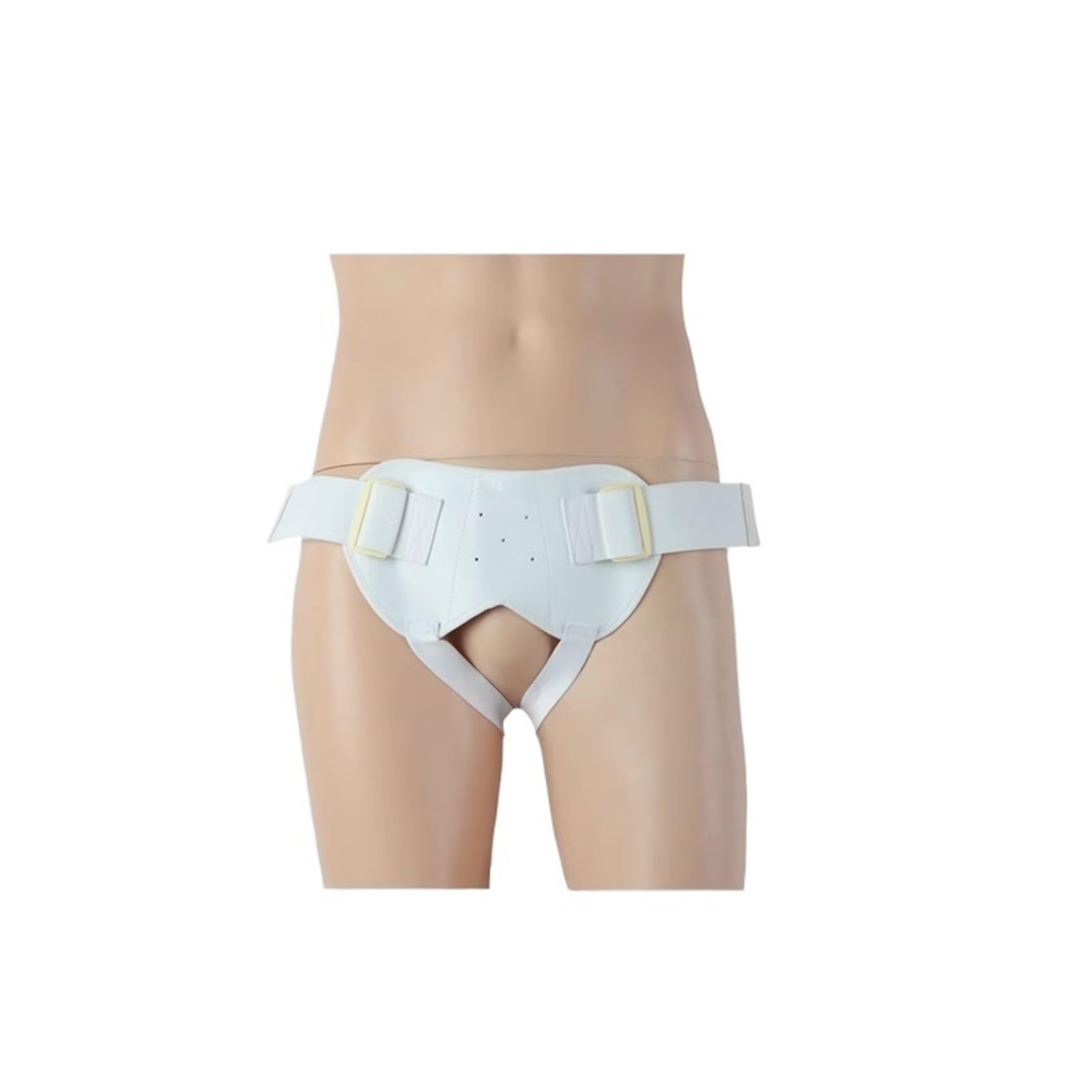 Cinto Ernia Inguinale, Fascia Ernia Inguinale Uomo, Cinto Erniario, Fascia Elastica Regolabile E Cuscinetto di Compressione Rimovibile per Alleviare Il Disagio ernia, Adatto per Adulti