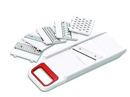 CHEM-AB ENTEREPIRSE 6 in 1 Multipurpose SLICERS & GRATERS Vegetable & Fruit Slicer Scraper Crusher