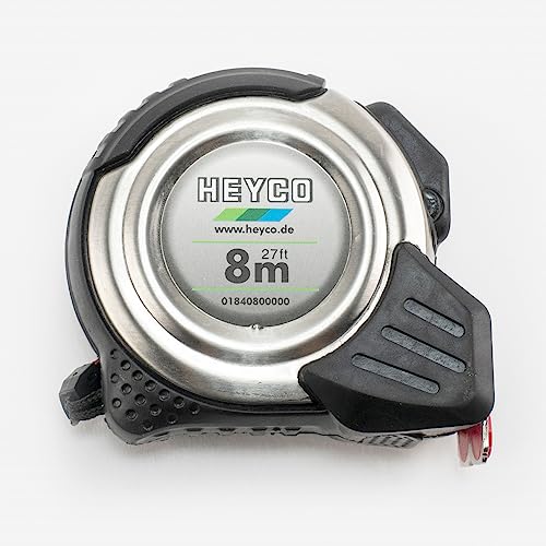 Cinta Métrica Heyco Acero Inoxidable 8 m miniatura 1