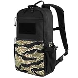 Votagoo Mochila Defender 15L Estrutura de Carbono, Nylon 500D Mochila Assault Dia a Dia para Homens (Preto)