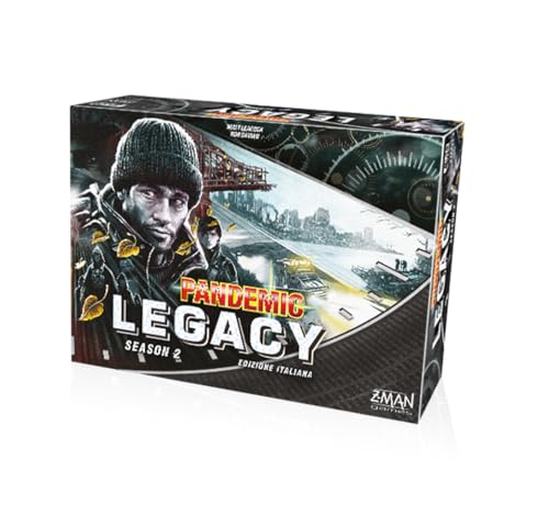 Asmodee Pandemic Legacy: Temporada 2 (Caja Negra), Edición Italiana