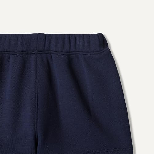 Image of Amazon Essentials x Sofia Grainge Toddlers and Baby Boys' Pull-On Knit French Terry Shorts, Pack of 2