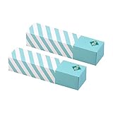 驚異の防臭袋 BOS (ボス) ストライプパッケージ 2個セット/ ミントグリーン Mサイズ 90枚入 赤ちゃん用 おむつ ・ ペット うんち ・ 生ゴミ ・ サニタリー などの処理に…