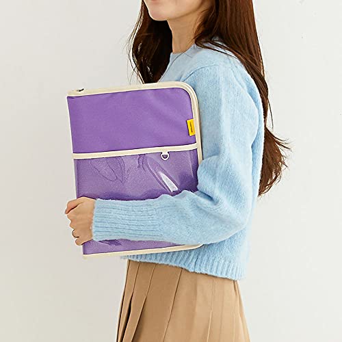 Funnymade iPAD X KEYBOARD POUCH ipadケース ipadカバー 韓国 撥水 かわいい おしゃれ タブレットバッグ 11インチ 12インチ アイパッド タブレットケース (ツインクルラベンダー)