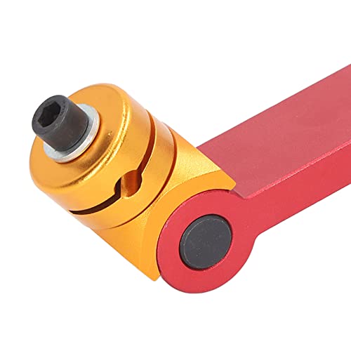 Werkstückanschlag Hartmetall, Einstellbarer Winkel CNC Werkzeugmaschine Locator Gehrungsschiene Stop Führungsschiene Werkzeug, für Holzbearbeitung Fräsmaschinen Genaue