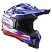 LS2 Helmets MX-Off Road Subverter Evo Helmet (United Gloss Red/White/Blue - X-Large)