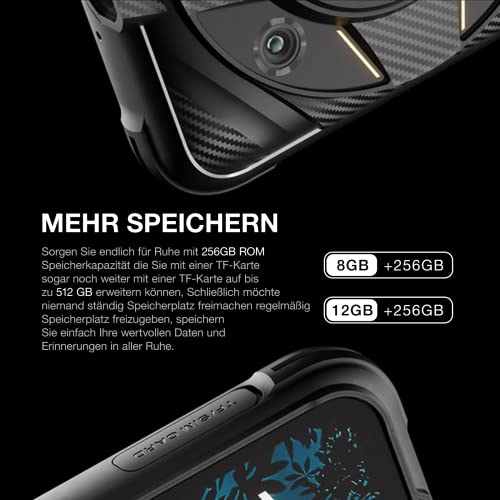 AGM G2 Guardian 5G Smartphone med värmekamera 500m, 12+256 GB