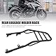 Motorrad-Heckträger für NC750X 2021–2023, Motorrad-Gepäckträger, Powersports-Gepäckträger, Motorrad-Heckgepäckablage oder NC750X, Rostfrei und Einfache Installation