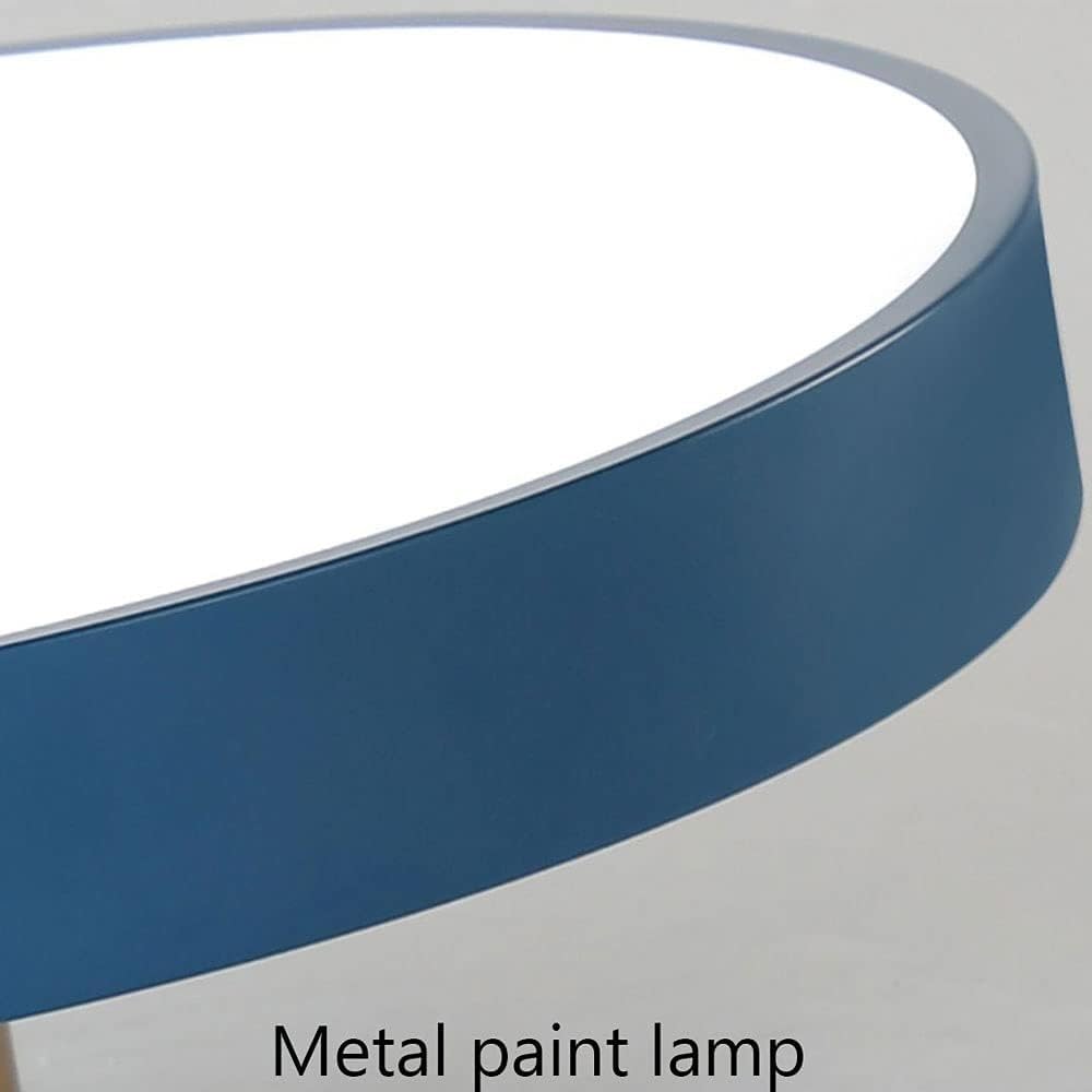 Lampa sufitowa LED do salonu, sypialni, jadalni, kuchni, przedpokoju, przedpokoju, przedpokoju (ciemna, 50 cm)