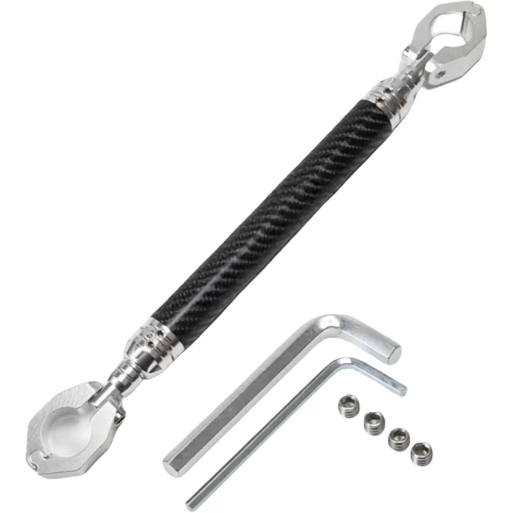 YDSTNiu Motorcycle Handlebar Stabiliser Crossbar for BMW C600 Sport C650GT C 650 GT, 22mm Balance Bar Handlebar Mount Bracket Steering Brace Firm