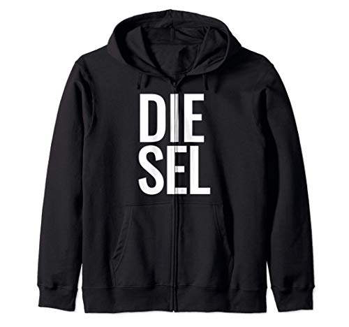 Diesel Large Text Diesels Trucks Roll Coal Power Gift Sweat à Capuche