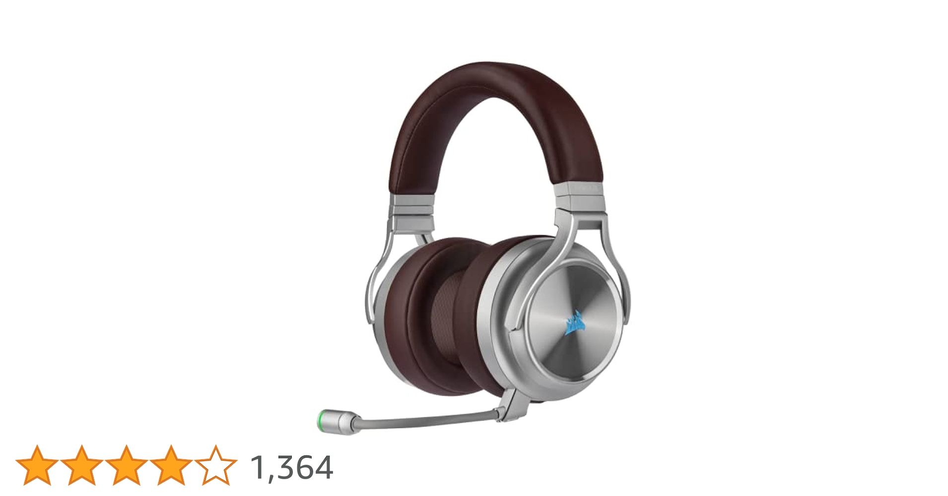 美品 CORSAIR VIRTUOSO RGB WIRELESS Corsair Virtuoso RGB Wireless Gaming Headset - High-Fidelity