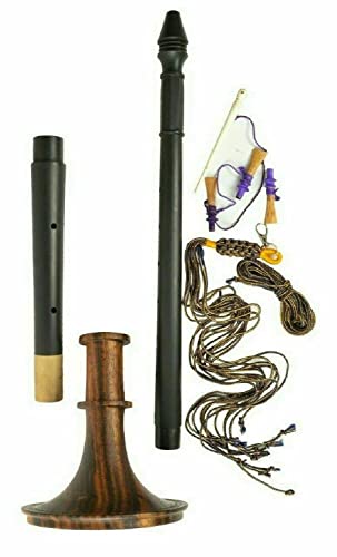 Achala Wood Nadaswaram South Indian Shehnai Folding Carnaticclassical Instrument #TOP3