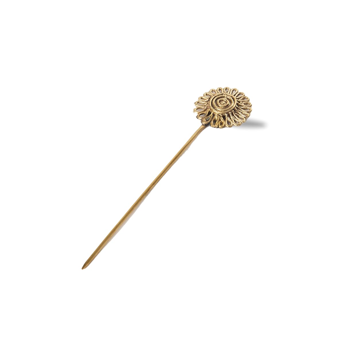 Authentic Dokra ethnic Hairpin for women made of brass for festival attire, casual wear formal wear gifts fashion accessory-image-43