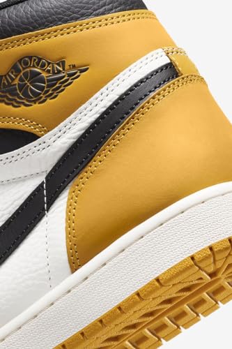 Image of NIKE Air Jordan 1 Retro High OG Yellow Ochre (DZ5485-701, Yellow Ochre /Sail /Black)