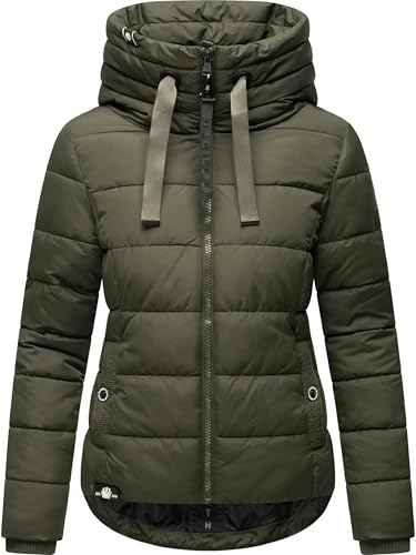 Marikoo Women's Fall & Winter Jacket with Hood - Weather-Resistant