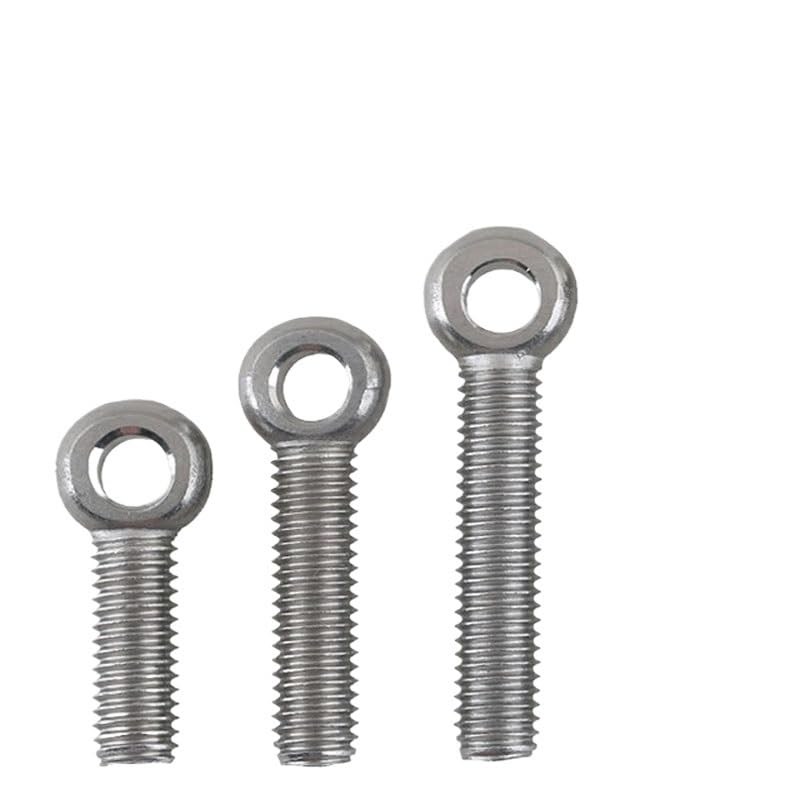 Tornillo Con Argolla Perno de ojo de acero inoxidable 304, cabeza de anillo redondo, perno de enlace, ojo de pez, orificio deslizante, tornillo M5 M6 8M M10 M12 M14 M16 M18 M20 Tornillo Con Anilla(150