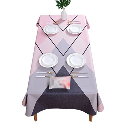 MU Mesa de Comedor de Estilo Europeo con Mantel de Estilo Mantel Mesa Redonda pequeña Mesa de Mantel Rectangular Restaurante Cafetería Tienda de Flores Mantel de Tela Mantel de Color