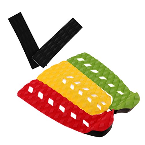 image for Unknown 5Pcs Universal EVA Surfboard Skimboard Traction Tail Pad Deck 