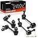 A-Premium Set of 4, Front & Rear Sway Bar Links Stabilizer Bar Links Kit, Compatible with Infiniti G35 2003-2007 & Nissan 350Z 2003
