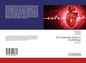 Paperback 25 Landmark Trials in Cardiology: 5th Edition Book