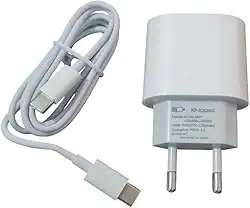 Carregador Completo Turbo Compativel com iPhone 15, 15 Pro, 15 Pro max, 16, 16 Pro, 16 Pro max, Compativel com Galaxy, Android, Tipo-C + Cabo USB-C Compatível com PD e Quick Charge 3.0, cor (Branco)