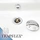 Trapflex Haarsieb/Haarfilter HSC100 1x Stück, kompatibel mit Push Up Ablaufgarnituren Typ Universal für Standard Waschbecken mit G 1 1/4 Zoll