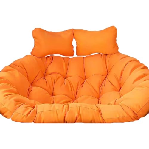 Den vattentäta kudden med dubbla äggstolar (endast kudde) kan bytas ut, demonteras och tvättas. Hängande gunga är mycket lämplig för terrasser, bakgårdar, balkonger, hängmattor (A)