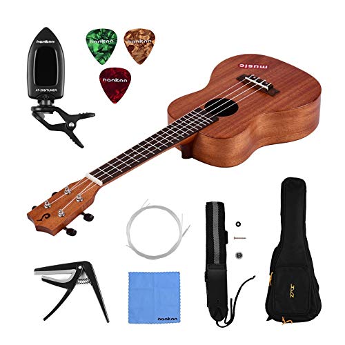 Ukulélé 23 Pouces Ukulele en Bois d’acajou Hawaï Guitare for Enfants et Adultes pour la Pratique en Classe (Couleur… - Les Beatles, Paul McCartney, John Lennon, RIngo Starr, George Harrison Ukulélé 23 Pouces Ukulele en Bois d'acajou Hawaï Guitare for Enfants et Adultes pour la Pratique en Classe (Couleur… – Image 3