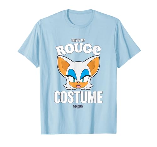 Sonic The Hedgehog Halloween This Is My Rouge Costume T-Shirt