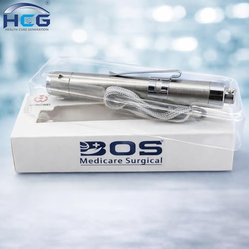 Image of Medical Moon Pen Torch - Bright White LED Light for Doctors, Nurses & Clinics | Slim, Durable, Pocket-Friendly | Eye, Throat & Pupil Exam - Pack of 2