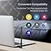 TP-Link AC600 USB WiFi Adapter for PC (Archer T2U Plus)- Wireless Network Adapter for Desktop with 2.4GHz, 5GHz High Gain Dual Band 5dBi Antenna, Supports Win11/10/8.1/8/7/XP, Mac OS 10.9-10.14, Black
