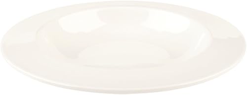Miniatura 2 de Restaurantware Voga - Platos para pasta de 36 onzas, 10 cuencos grandes para ensalada, clásicos, redondos, cuencos de sopa de melamina blanca,