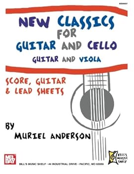 Paperback New Classics for Guitar, Cello and Viola Book