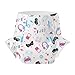 CutiePlusU Adult Diapers 10 Pieces, Game Baby Disposable Incontinence Briefs with Tabs for Women and Men, Maximum Overnight Absorbency (Medium 28