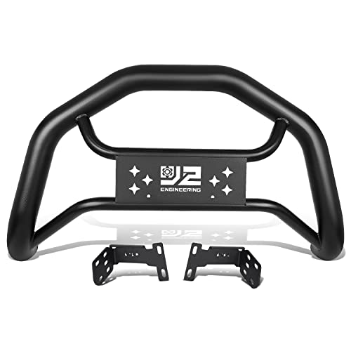 Image of J2 Engineering J2-PT-ZTL-8283 Carbon Steel Front Bumper Grill Guard Tubular Bull Bar Compatible with Dodge Ram 1500 2002-2008, Black