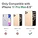 Faneiy for iPhone 11 Pro Max Case Magnetic,Silicone Rubber Phone Case with Full Camera Len Protector Durable Slim Shockproof Cute Cellphone Cover for iPhone 11 Pro Max -6.5'' Black