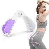 WAOAW Beckenboden Trainer Damen, Oberschenkeltrainer für Übung Gymnastik Yoga Sport Abnehmen Training(Charme Lila)