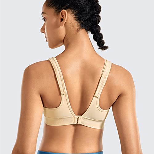 Sujetador deportivo de talla grande 100C que alivia la espalda sin aros 4