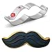 Ann Clark Mustache Cookie Cutter - 5.25 Inches - Tin Plated Steel