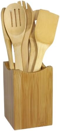 Oceanstar Bamboo Cooking Utensil Set, 7-Piece