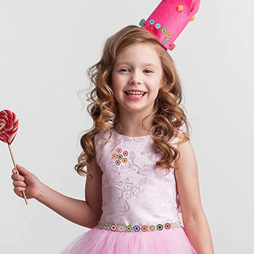 Since 100 Pieces 14Mm Flower Buttons Rhinestones Sew On Flower Embellishments 0.5 Inch Crystal Glass Beads Buttons Flatback Rhinestone Buttons For Jewelry Making Diy Crafts Decoration(Black) #TOP2